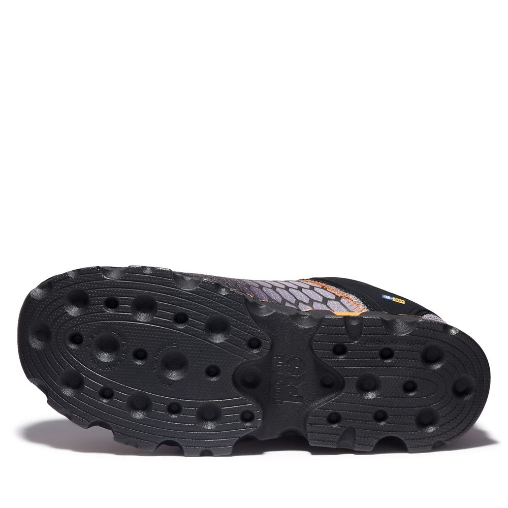 Zapatos De Seguridad Timberland Hombre Pro® Powertrain Sport Alloy Toe Sd Gris/Negras - Chile VWD-09